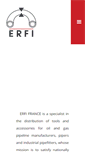Mobile Screenshot of erfi.fr