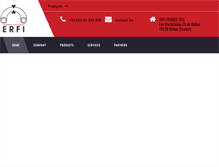 Tablet Screenshot of erfi.fr